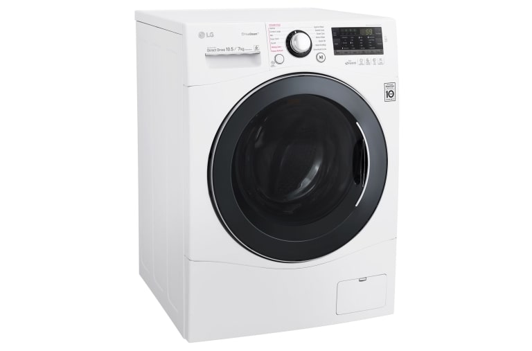 LG 10,5 kg práčka / 7 kg sušičkou, 1400 ot. / Min, A, 6 Motion DD, 14 programov, 15 prídavných možností, 8 možností sušenie, F104A8JDH2N, thumbnail 6