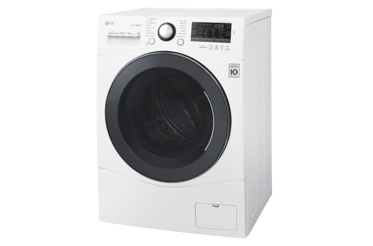 LG 10,5 kg práčka / 7 kg sušičkou, 1400 ot. / Min, A, 6 Motion DD, 14 programov, 15 prídavných možností, 8 možností sušenie, F104A8JDH2N, thumbnail 7