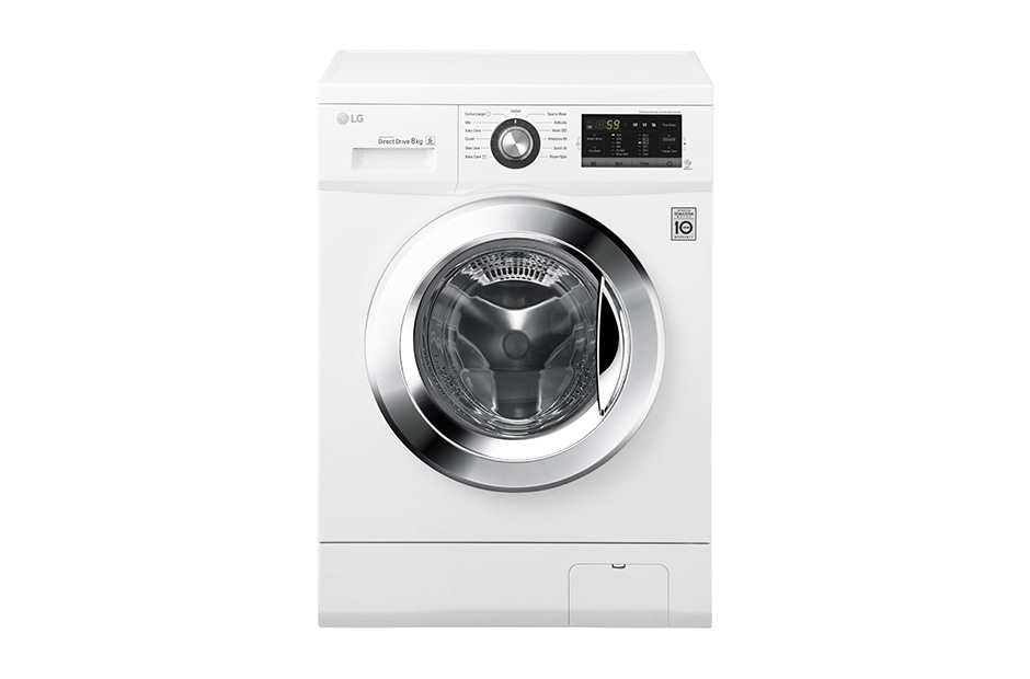 LG 8 kg práčka, 1200 ot, 6 Motion DD, 13 programov, 11 prídavných možností, F82G6TDN2