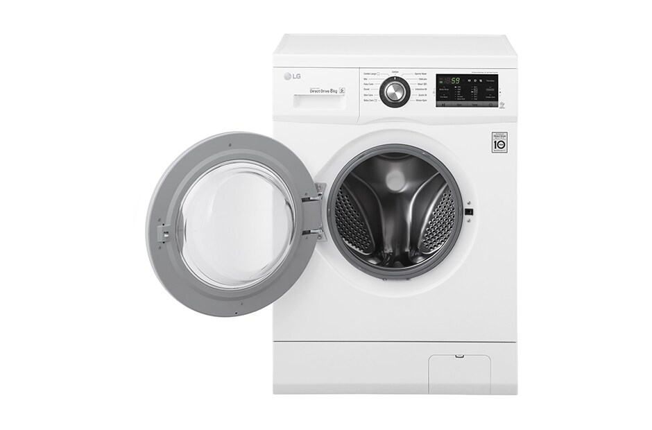 LG 8 kg práčka, 1200 ot, 6 Motion DD, 13 programov, 11 prídavných možností, F82G6TDN2, thumbnail 5