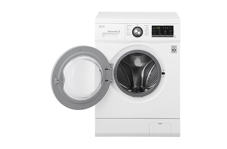 LG 8 kg práčka, 1200 ot, 6 Motion DD, 13 programov, 11 prídavných možností, F82G6TDN2, thumbnail 5