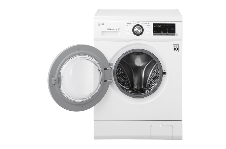 LG 8 kg práčka, 1200 ot, 6 Motion DD, 13 programov, 11 prídavných možností, F282G6TDN, thumbnail 5