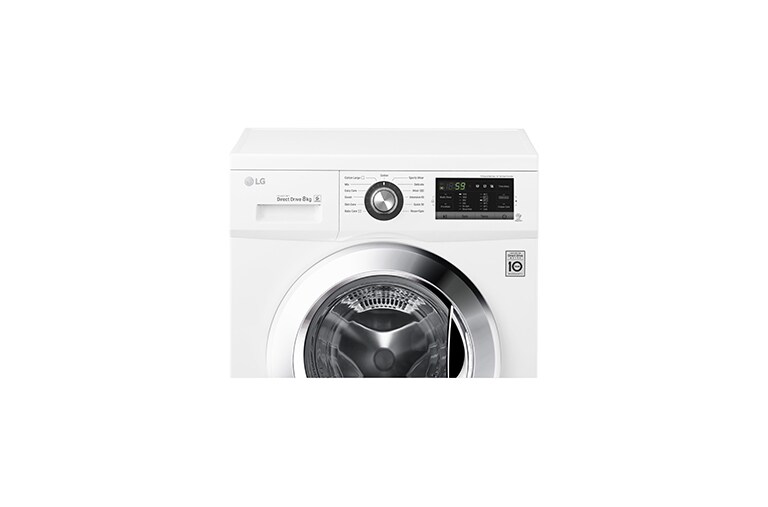 LG 8 kg práčka, 1200 ot, 6 Motion DD, 13 programov, 11 prídavných možností, F282G6TDN, thumbnail 2