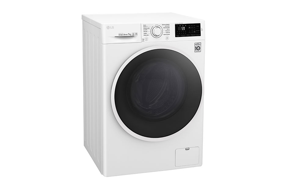 LG 7 kg práčka, 1200 ot./min, A+++ (v rozsahu A+++ až D), 6 Motion DD, Direct Drive™, Pridať bielizeň, 14 programov, F72J6QN0W, thumbnail 6