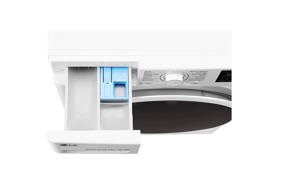 LG 7 kg práčka, 1200 ot./min, A+++ (v rozsahu A+++ až D), 6 Motion DD, Direct Drive™, Pridať bielizeň, 14 programov, F72J6QN0W, thumbnail 8
