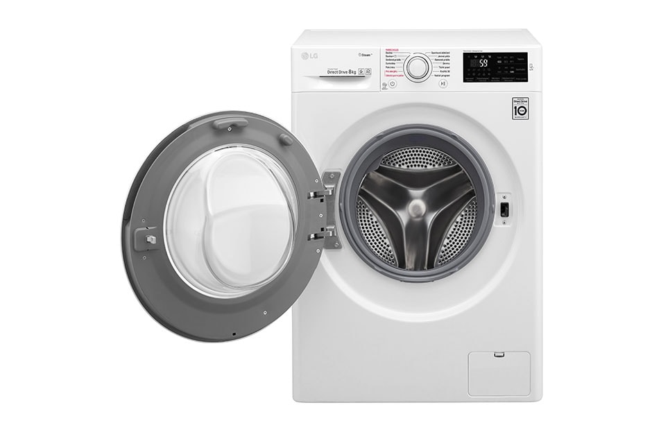 LG 8 kg parná práčka, 1200 ot./min, A+++ (v rozsahu A+++ až D), 6 Motion DD, Steam™ - parné pranie, 14 programov, F82J6TY0W, thumbnail 3