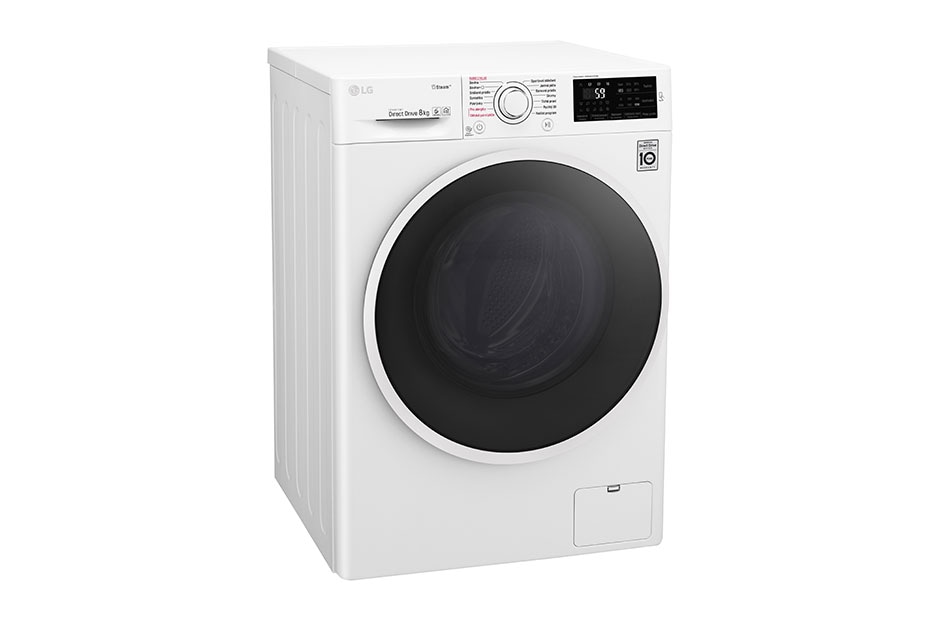 LG 8 kg parná práčka, 1200 ot./min, A+++ (v rozsahu A+++ až D), 6 Motion DD, Steam™ - parné pranie, 14 programov, F82J6TY0W, thumbnail 8