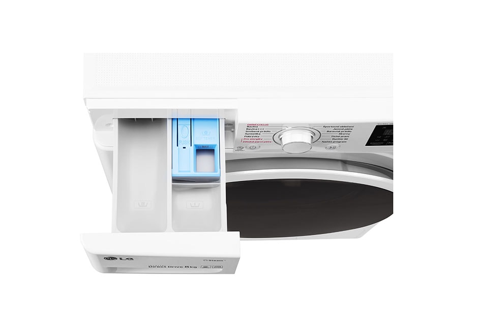 LG 8 kg parná práčka, 1200 ot./min, A+++ (v rozsahu A+++ až D), 6 Motion DD, Steam™ - parné pranie, 14 programov, F82J6TY0W, thumbnail 10