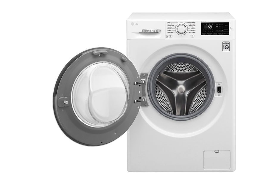 LG 7 kg práčka, 1000 ot./min, A+++ (v rozsahu A+++ až D), 6 Motion DD, Direct Drive™, Pridať bielizeň, 14 programov, F70J5QN3W, thumbnail 3