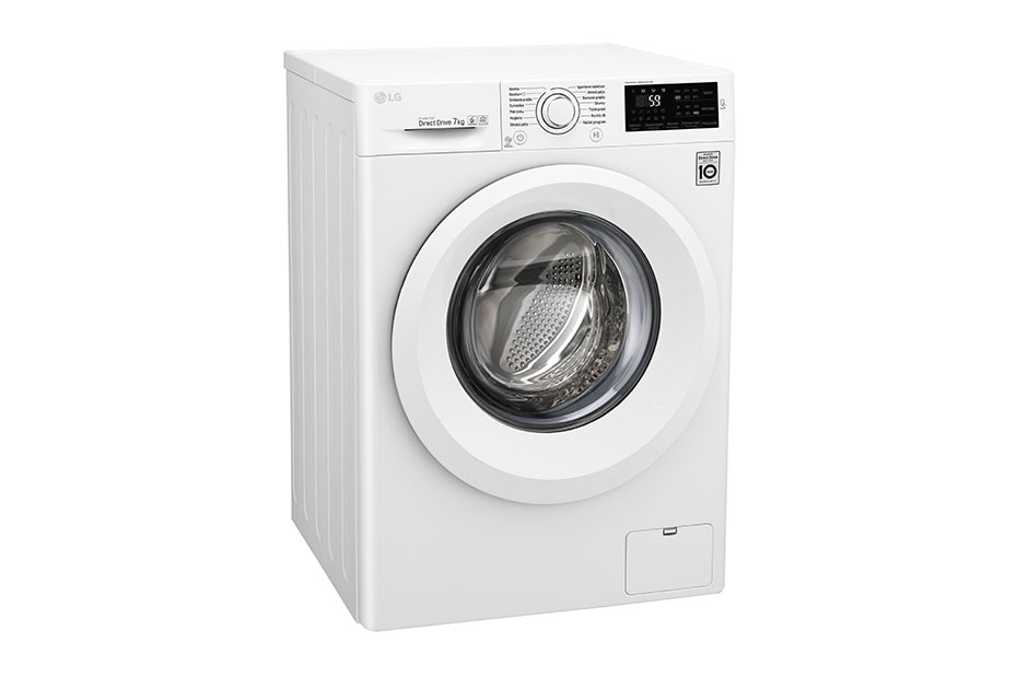 LG 7 kg práčka, 1000 ot./min, A+++ (v rozsahu A+++ až D), 6 Motion DD, Direct Drive™, Pridať bielizeň, 14 programov, F70J5QN3W, thumbnail 6