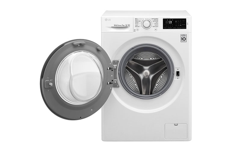 LG 7 kg práčka, 1000 ot./min, A+++ (v rozsahu A+++ až D), 6 Motion DD, Direct Drive™, Pridať bielizeň, 14 programov, F70J5QN3W, thumbnail 3