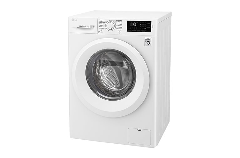 LG 7 kg práčka, 1000 ot./min, A+++ (v rozsahu A+++ až D), 6 Motion DD, Direct Drive™, Pridať bielizeň, 14 programov, F70J5QN3W, thumbnail 4