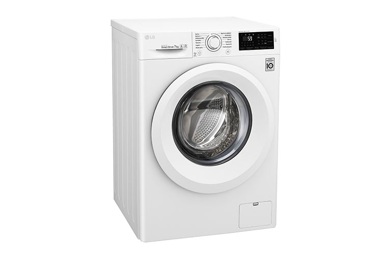 LG 7 kg práčka, 1000 ot./min, A+++ (v rozsahu A+++ až D), 6 Motion DD, Direct Drive™, Pridať bielizeň, 14 programov, F70J5QN3W, thumbnail 6
