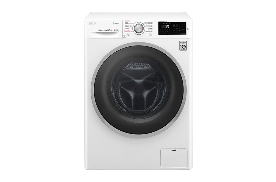 LG 6,5 kg parná práčka, 1200 ot./min, 6 Motion DD, Steam™ - parné pranie, 14 programov, FW62J6WY1