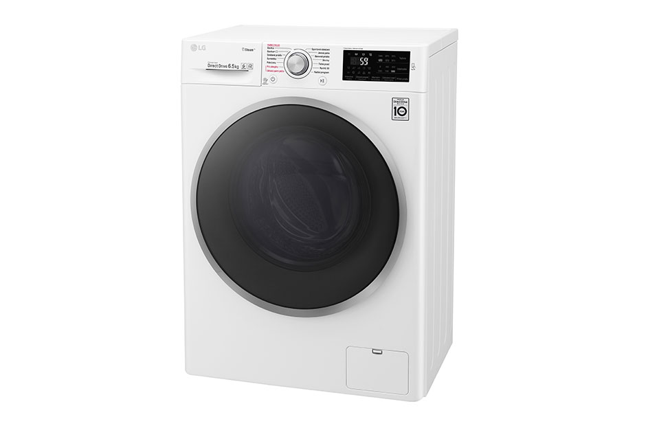 LG 6,5 kg parná práčka, 1200 ot./min, 6 Motion DD, Steam™ - parné pranie, 14 programov, FW62J6WY1, thumbnail 4