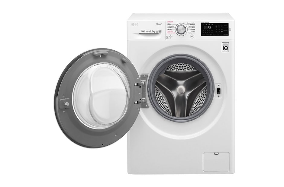 LG 6,5 kg parná práčka, 1200 ot./min, A+++ (v rozsahu A+++ až D), 6 Motion DD, Steam™ - parné pranie, 14 programov, F62J6WY1W, thumbnail 3