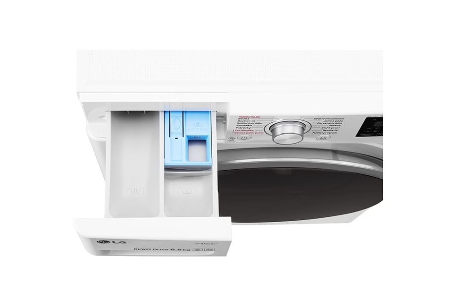 LG 6,5 kg parná práčka, 1200 ot./min, A+++ (v rozsahu A+++ až D), 6 Motion DD, Steam™ - parné pranie, 14 programov, F62J6WY1W, thumbnail 10