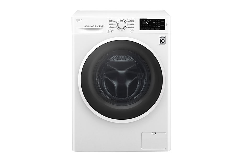LG 6,5 kg práčka, 1000 ot./min, A+++ (v rozsahu A+++ až D), 6 Motion DD, 14 programov, F60J6WN0W