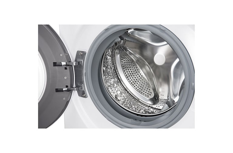 LG 6 kg parná práčka, 1000 ot./min, A+++ (v rozsahu A+++ až D), 6 Motion DD, Direct Drive™, Steam - parné pranie, Pridať bielizeň, 14 programov, WD60J6WY1W, thumbnail 7