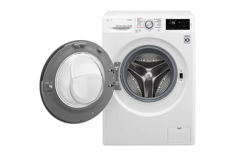 LG 8 kg parná práčka, 1200 ot./min, A+++ (v rozsahu A+++ až D), 6 Motion DD, Steam™ - parné pranie, 14 programov, F82J6TY1W, thumbnail 3