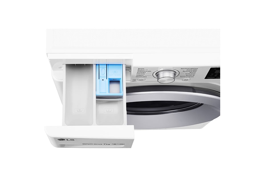 LG 7 kg práčka, 1200 ot./min, A+++ (v rozsahu A+++ až D), 6 Motion DD, Direct Drive™, Pridať bielizeň, 14 programov, F72J5QN4W, thumbnail 8