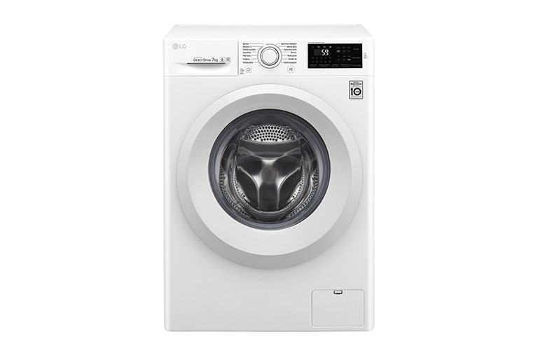 LG 7 kg práčka, 1200 ot./min, A+++ (v rozsahu A+++ až D), 6 Motion DD, Direct Drive™, Pridať bielizeň, 14 programov, F72J5QN3W, thumbnail 1
