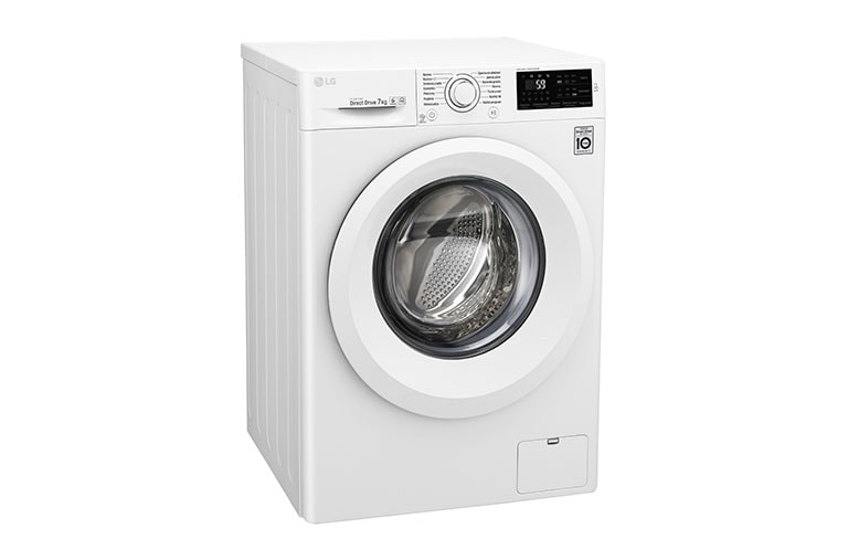 LG 7 kg práčka, 1200 ot./min, A+++ (v rozsahu A+++ až D), 6 Motion DD, Direct Drive™, Pridať bielizeň, 14 programov, F72J5QN3W, thumbnail 6