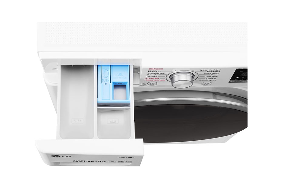 LG 9 kg parná práčka, 1400 ot./min, 6 Motion DD, Steam™ - parné pranie, 14 programov, FW94J7VY1, thumbnail 8