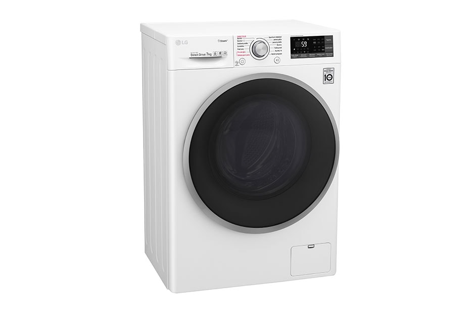 LG 7 kg parná práčka, 1200 ot./min, 6 Motion DD, Direct Drive™, Steam™ - parné pranie, ThinQ™, Pridať bielizeň, 14 programov, F72J7HY1W, thumbnail 8