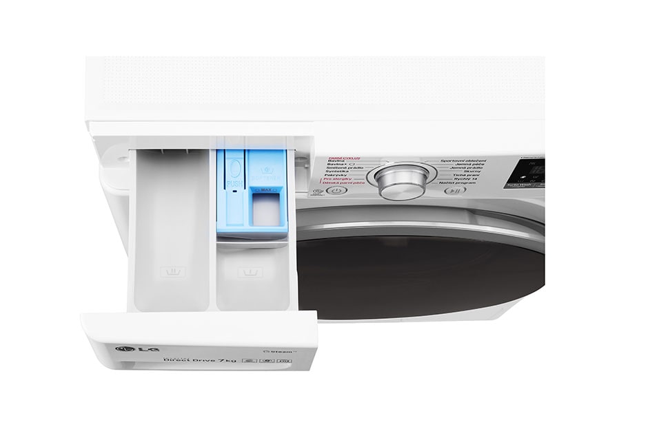 LG 7 kg parná práčka, 1200 ot./min, 6 Motion DD, Direct Drive™, Steam™ - parné pranie, ThinQ™, Pridať bielizeň, 14 programov, F72J7HY1W, thumbnail 10