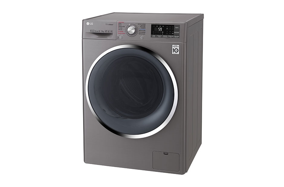 LG 9 kg parná práčka / 6 kg sušička, 1400 ot./min, 6 Motion DD, Direct Drive™, TrueSteam™ -  parné pranie, ThinQ™, Pridať bielizeň, 14 programov, 8 možností sušenia, F94J8FH2S, thumbnail 6