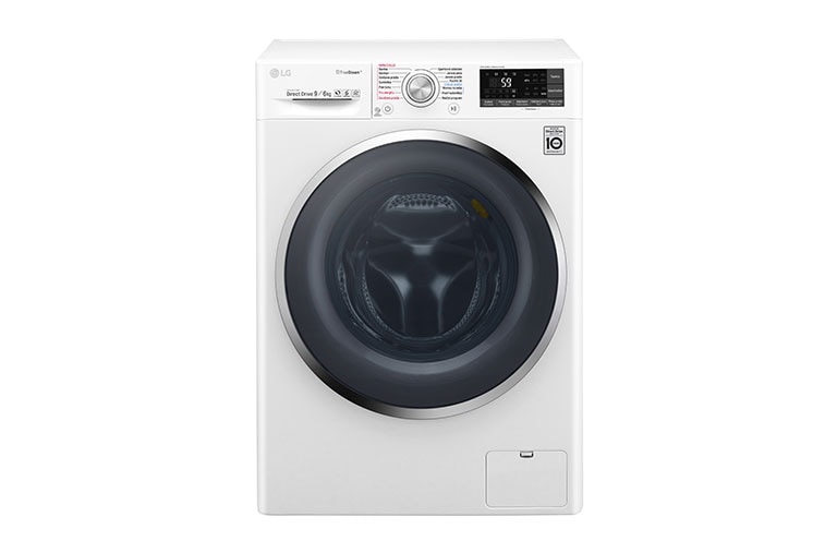LG 9 kg parná práčka / 6 kg sušička, 1400 ot./min, 6 Motion DD, Direct Drive™, TrueSteam™ -  parné pranie, ThinQ™, Pridať bielizeň, 14 programov, 8 možností sušenia, F94J8FH2W, thumbnail 1