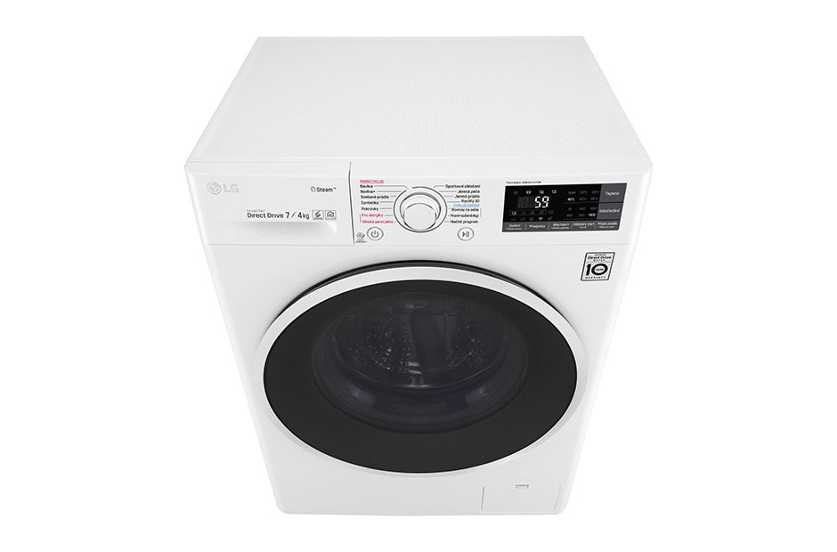 LG 7 kg parná práčka / 4 kg sušička, 1000 ot./min, B (v rozsahu A až G), 6 Motion DD, Direct Drive™, Steam™ - parné pranie, ThinQ™, Pridať bielizeň, 14 programov, 7 možností sušenia, F70J7HG0W, thumbnail 7