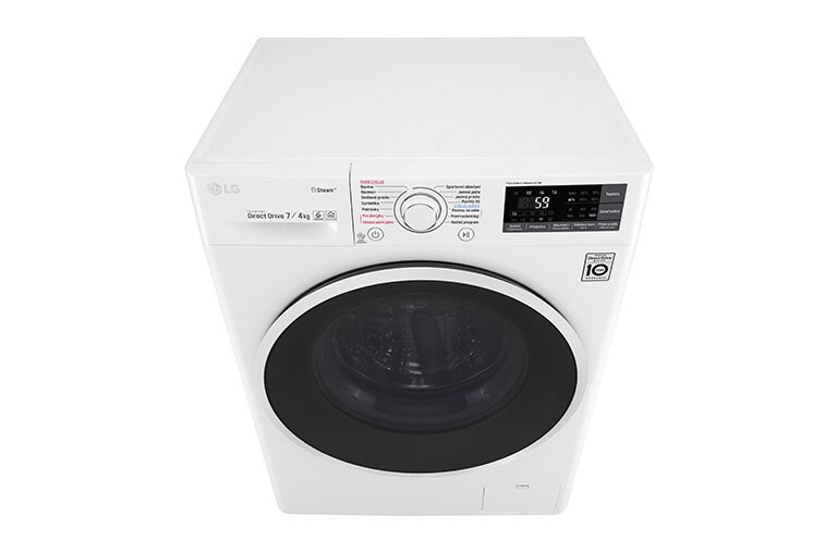 LG 7 kg parná práčka / 4 kg sušička, 1000 ot./min, B (v rozsahu A až G), 6 Motion DD, Direct Drive™, Steam™ - parné pranie, ThinQ™, Pridať bielizeň, 14 programov, 7 možností sušenia, F70J7HG0W, thumbnail 7