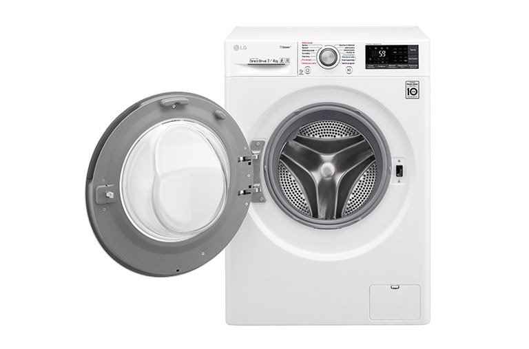 LG 7 kg parná práčka / 4 kg sušička, 1200 ot./min, B (v rozsahu A až G), 6 Motion DD, Direct Drive™, Steam™ - parné pranie, ThinQ™, Pridať bielizeň, 14 programov, 7 možností sušenia, F72J7HG1W, thumbnail 3