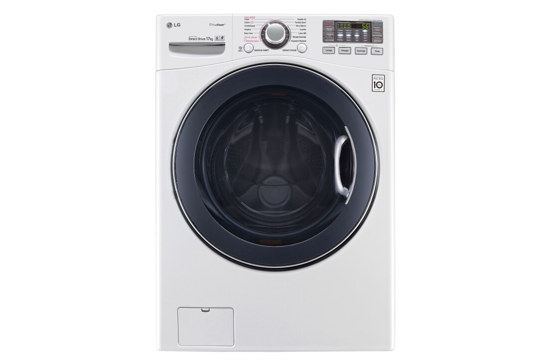 LG 17 kg parná práčka, 1100 ot./min, A++ (v rozsahu A+++ až D), 6 Motion DD, TurboWash™, TrueSteam™ - parné pranie, ThinQ™ + WiFi pripojenie, 14 programov, F171K2CS2W