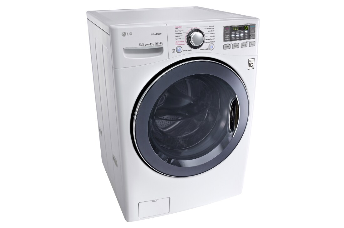 LG 17 kg parná práčka, 1100 ot./min, A++ (v rozsahu A+++ až D), 6 Motion DD, TurboWash™, TrueSteam™ - parné pranie, ThinQ™ + WiFi pripojenie, 14 programov, F171K2CS2W, thumbnail 2