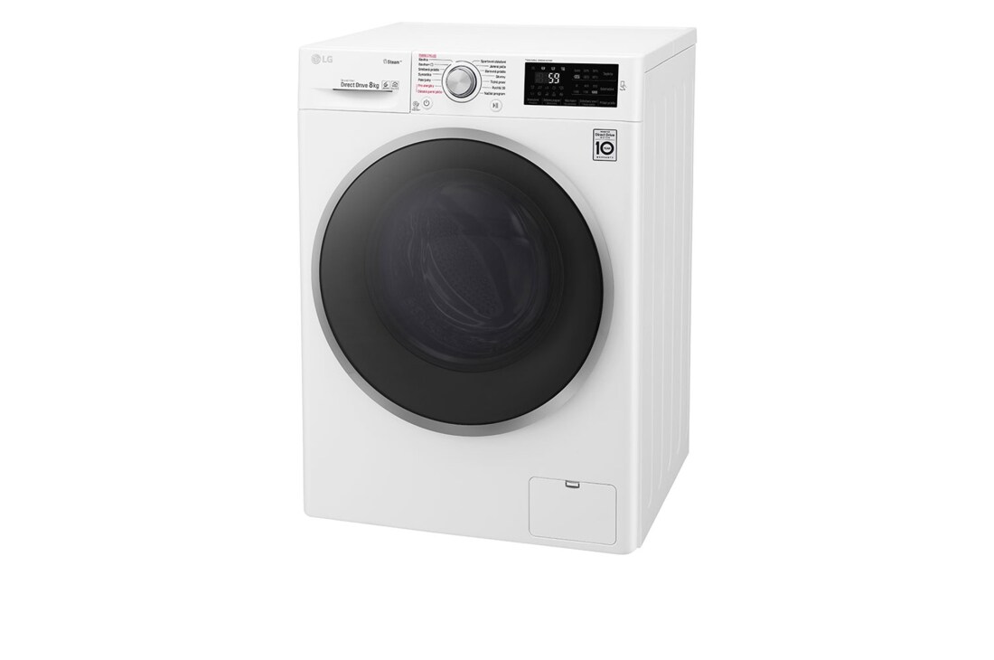 LG 8 kg parná práčka, 1400 ot./min, A+++ (v rozsahu A+++ až D), 6 Motion DD, Steam™ - parné pranie, 14 programov, F84J6TY1W, thumbnail 6
