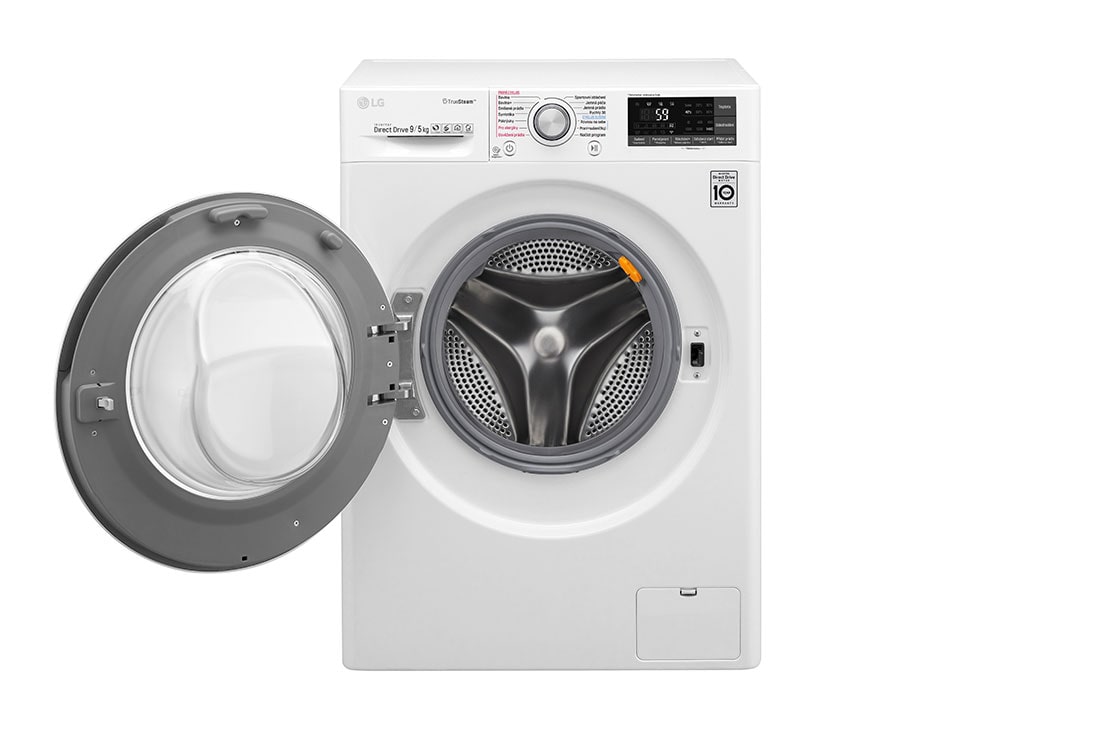 LG 9 kg parná pračka, TWINWash™, 1400 ot./min ,Motion DD, Direct Drive™, TrueSteam™, EcoHybrid™, ThinQ™ + WiFi pripojenie, Pridať bielizeň, 14 programov, F94J8VH2WD, thumbnail 2
