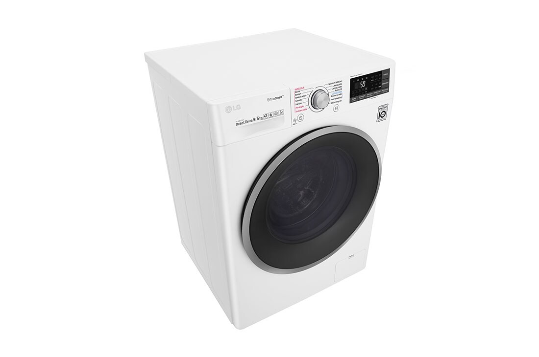 LG 9 kg parná pračka, TWINWash™, 1400 ot./min ,Motion DD, Direct Drive™, TrueSteam™, EcoHybrid™, ThinQ™ + WiFi pripojenie, Pridať bielizeň, 14 programov, F94J8VH2WD, thumbnail 6