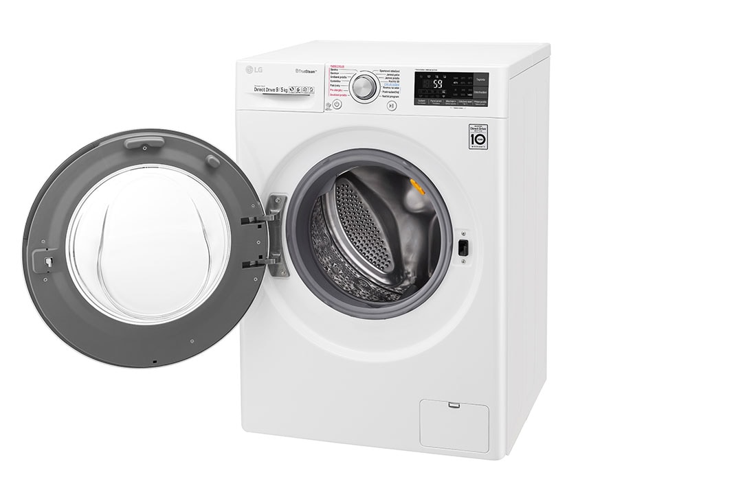 LG 9 kg parná pračka, TWINWash™, 1400 ot./min ,Motion DD, Direct Drive™, TrueSteam™, EcoHybrid™, ThinQ™ + WiFi pripojenie, Pridať bielizeň, 14 programov, F94J8VH2WD, thumbnail 11