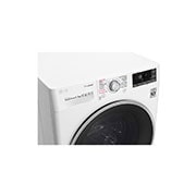 LG 9 kg parná pračka, TWINWash™, 1400 ot./min ,Motion DD, Direct Drive™, TrueSteam™, EcoHybrid™, ThinQ™ + WiFi pripojenie, Pridať bielizeň, 14 programov, F94J8VH2WD, thumbnail 4
