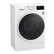 LG 6,5 kg parná práčka, 1200 ot./min, A+++ (v rozsahu A+++ až D), 6 Motion DD, Direct Drive™, Steam - parné pranie, Pridať bielizeň, 14 programov, WD62J6WY1W, thumbnail 8