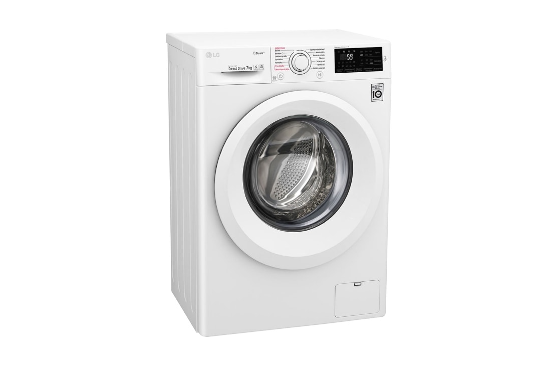 LG 7 kg parná práčka, 1200 ot./min, A+++ (v rozsahu A+++ až D), 6 Motion DD, Direct Drive™, Steam™ - parné pranie, ThinQ™, Pridať bielizeň, 14 programov, F72J5HY3W, thumbnail 11