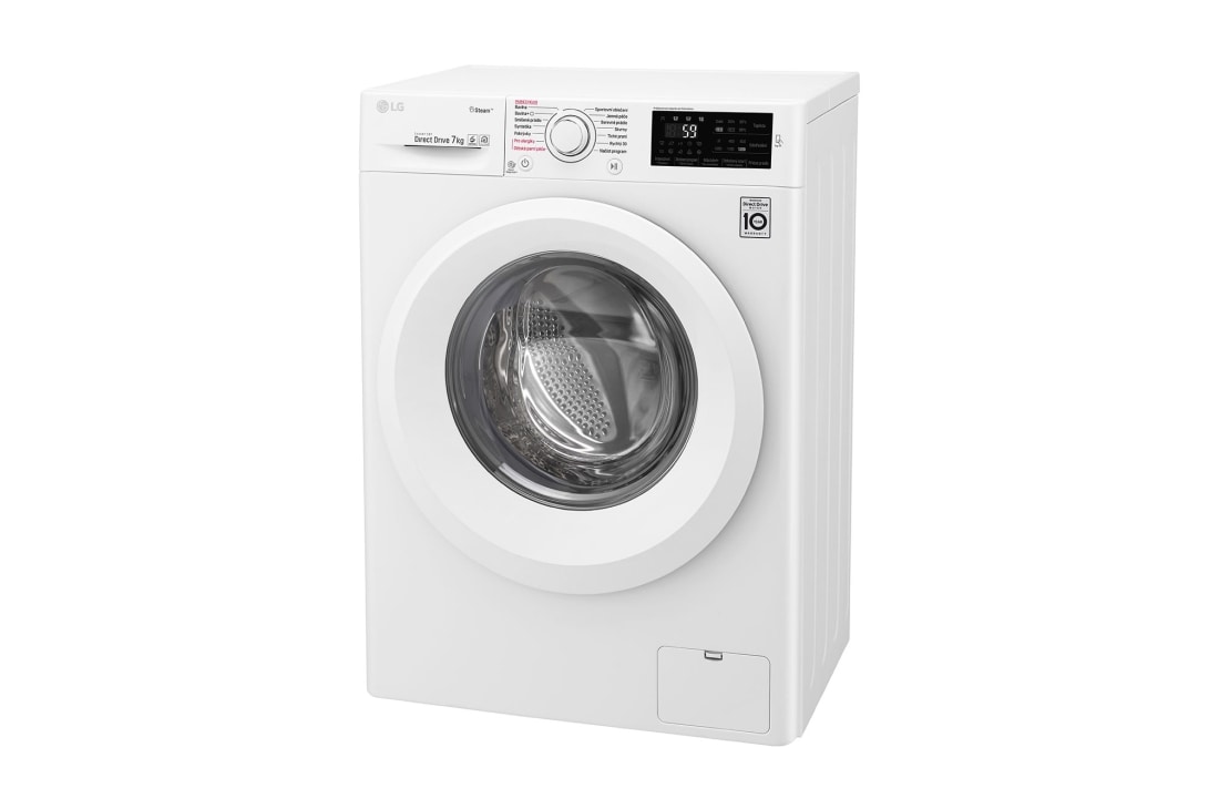 LG 7 kg parná práčka, 1200 ot./min, A+++ (v rozsahu A+++ až D), 6 Motion DD, Direct Drive™, Steam™ - parné pranie, ThinQ™, Pridať bielizeň, 14 programov, F72J5HY3W, thumbnail 12