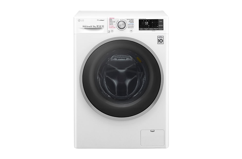 LG 8 kg parná práčka / 5 kg sušička, 1400 ot./min, 6 Motion DD, Direct Drive™, TrueSteam™ -  parné pranie, ThinQ™, Pridať bielizeň, 14 programov, 8 možností sušenia, F84J7TH1W