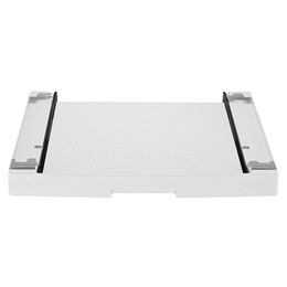 Medzikus LG | DSTWH | Nosnosť: 16kg | Spojovací diel pre pračku a sušičku s výsuvom | Farba: biela | 6,5 x 60 x 59,5 cm |