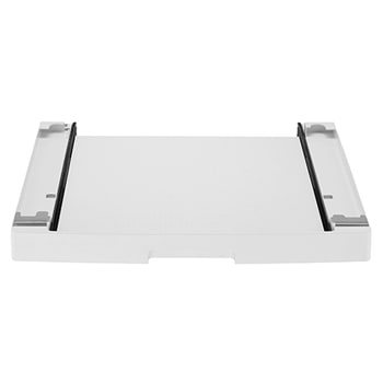 Medzikus LG | DSTWH | Nosnosť: 16kg | Spojovací diel pre pračku a sušičku s výsuvom | Farba: biela | 6,5 x 60 x 59,5 cm |