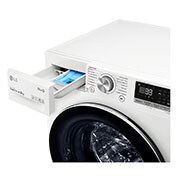 LG 9 kg parná práčka,, Direct Drive™ motor, TurboWash™360° - pranie za 39 minút, Steam+™ - parné pranie,  AI DD™ - optimálna voľba pracích pohybov, ThinQ™ + WiFi, F4WV909P2, F4WV909P2, thumbnail 5