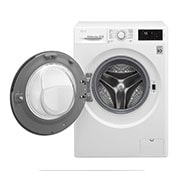 LG 8 kg práčka, 1400 ot./min, A+++ (v rozsahu A+++ až D), 6 Motion DD, Direct Drive™, ThinQ™, Pridať bielizeň, 14 programov, F84J5TN3W, thumbnail 2